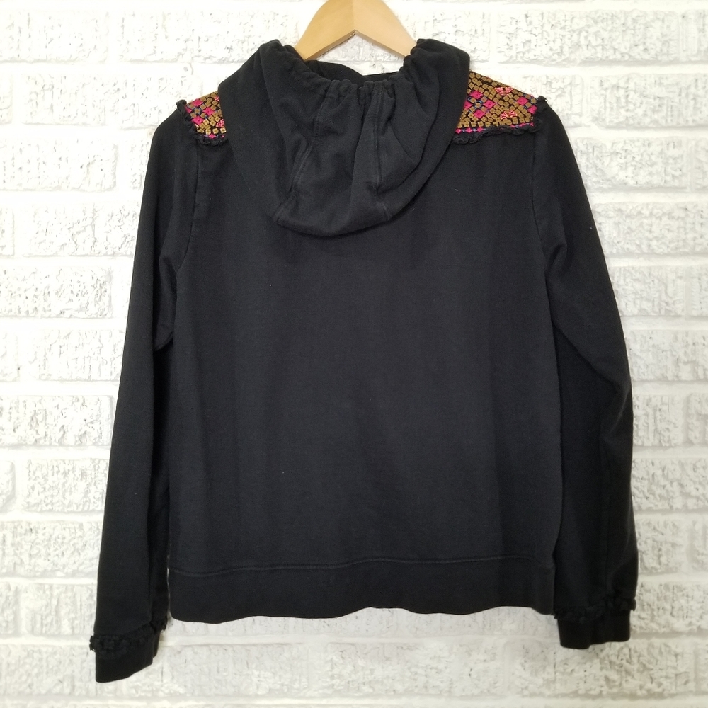 Anthropologie Akemi + Kin Embroidered Terry Hoodie - Picture 6 of 8